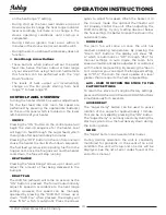 Preview for 10 page of Ashley AP130 Owner’S Instruction And Operation Manual