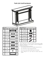 Preview for 2 page of Ashley ASHFSMK-W Assembly And Installation Manual