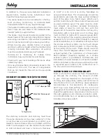 Preview for 8 page of Ashley AW1120E-BL Owner’S Instruction And Operation Manual