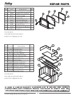 Preview for 20 page of Ashley AW1120E-BL Owner’S Instruction And Operation Manual