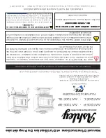 Preview for 44 page of Ashley AW1120E-BL Owner’S Instruction And Operation Manual