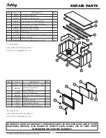 Предварительный просмотр 18 страницы Ashley AW2020E-BL Owner’S Instruction And Operation Manual