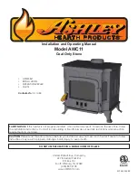 Ashley AWC11 Installation And Operating Manual preview