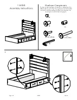 Preview for 1 page of Ashley Drystian 116058 Assembly Instructions Manual