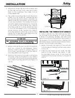 Предварительный просмотр 13 страницы Ashley DVAG11L Owner’S Instruction And Operation Manual