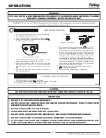 Предварительный просмотр 15 страницы Ashley DVAG11L Owner’S Instruction And Operation Manual