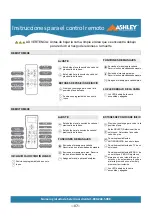 Preview for 36 page of Ashley M9X832 Owner'S Manual