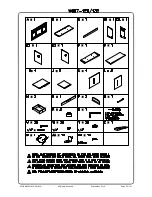 Preview for 2 page of Ashley millenium W697-120 Assembly Manual