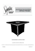 Preview for 18 page of Ashley Signature Design APG-P750-9P User Manual