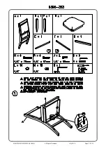 Preview for 2 page of Ashley SIGNATURE DESIGN D395-323 Manual