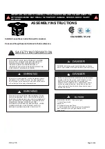 Preview for 2 page of Ashley Signature Design MD-1515 User Manual