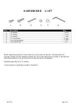 Preview for 9 page of Ashley Signature Design MD-1515 User Manual