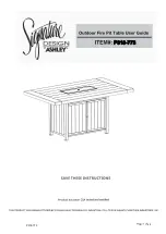 Ashley Signature Design P318-773 User Manual preview