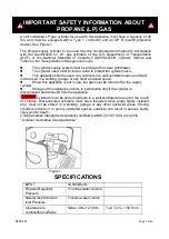 Preview for 7 page of Ashley Signature Design P655-901 User Manual