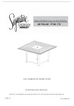 Preview for 16 page of Ashley Signature Design P764-772 Instructions Manual