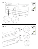 Предварительный просмотр 12 страницы Ashley Signature Design Willowton 175680 Assembly Instructions And Warranty Information