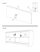 Предварительный просмотр 14 страницы Ashley Signature Design Willowton 175680 Assembly Instructions And Warranty Information