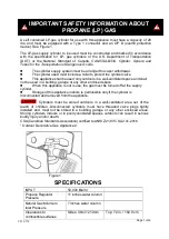 Preview for 7 page of Ashley Signature P015-772 Instructions Manual