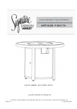 Preview for 15 page of Ashley Signature P325-776 User Manual