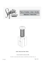 Preview for 1 page of Ashley Signature P655-900 User Manual