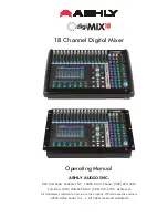 Ashly digiMIX18 Operating Manual предпросмотр