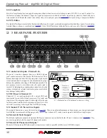 Предварительный просмотр 12 страницы Ashly digiMIX18 Operating Manual