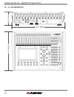 Preview for 32 page of Ashly digiMIX18 Operating Manual