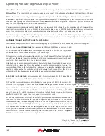 Preview for 18 page of Ashly digiMix24 Operating Manual