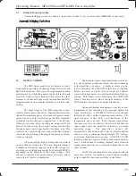 Preview for 13 page of Ashly MFA-6000 Operating Manual