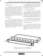 Preview for 3 page of Ashly MQX-1310 Operating Manual