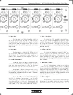 Preview for 7 page of Ashly MX-406 Operating Manual