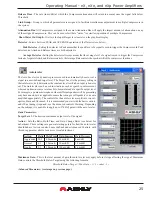 Preview for 25 page of Ashly nX 1.52 Operating Manual