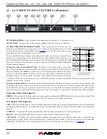 Preview for 10 page of Ashly nX Series Operating Manual