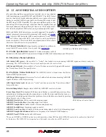 Preview for 48 page of Ashly nX Series Operating Manual