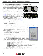 Preview for 48 page of Ashly nX Operating Manual