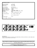 Preview for 2 page of Ashly XR-2001 Technical Notes & Specifications