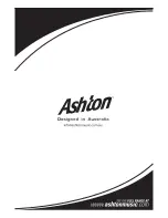 Предварительный просмотр 8 страницы Ashton AEA15 User Manual