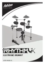 Ashton RHYTHMVX User Manual предпросмотр