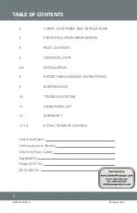 Preview for 2 page of ASI 0390 Installation And Maintenance Manual