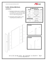 Предварительный просмотр 6 страницы ASI ALPACO ELEGANCE Installation Instructions Manual