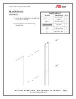 Предварительный просмотр 7 страницы ASI ALPACO ELEGANCE Installation Instructions Manual