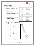 Предварительный просмотр 10 страницы ASI ALPACO ELEGANCE Installation Instructions Manual