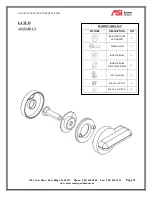 Предварительный просмотр 12 страницы ASI ALPACO ELEGANCE Installation Instructions Manual