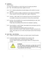 Preview for 8 page of Asian Electron PIC2KVA Series Instruction Manual