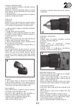 Предварительный просмотр 43 страницы Asist AE2V20B-202-BMC-1 Instructions For Use Manual