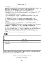 Preview for 59 page of Asist AE3C13DN-210-1 Instructions For Use Manual