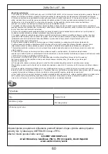 Preview for 60 page of Asist AE3C13DN-210-1 Instructions For Use Manual