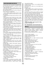 Предварительный просмотр 45 страницы Asist AE3KK25DN Instructions For Use Manual