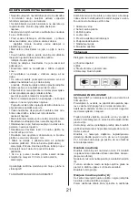 Preview for 21 page of Asist AE3KS35DN Instructions For Use Manual