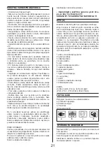 Preview for 21 page of Asist AE3S80 Instructions For Use Manual